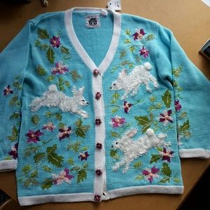 NWT Storybook Knits Bunny Cardigan